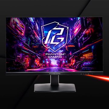 MONITOR PLANO ASROCK PHANTOM GAMING PG27QFT1B  27" PANEL IPS 2K 180Hz