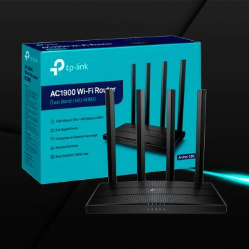 Router TP LINK ARCHER C80 AC1900 WIFI Mu Mimo 4 Antenas