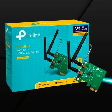 Tarjeta de Red TP LINK TL WN881ND WIFI 300mbps 2 Antenas