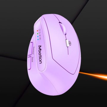 MEETION BTM008 Ergonómico Purpura