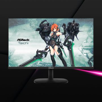 MONITOR PLANO ASROCK CL25FF 25″ PANEL IPS FHD 100Hz
