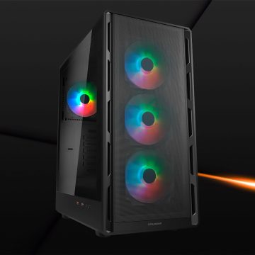 COUGAR AIRFACE RGB PURE Negro