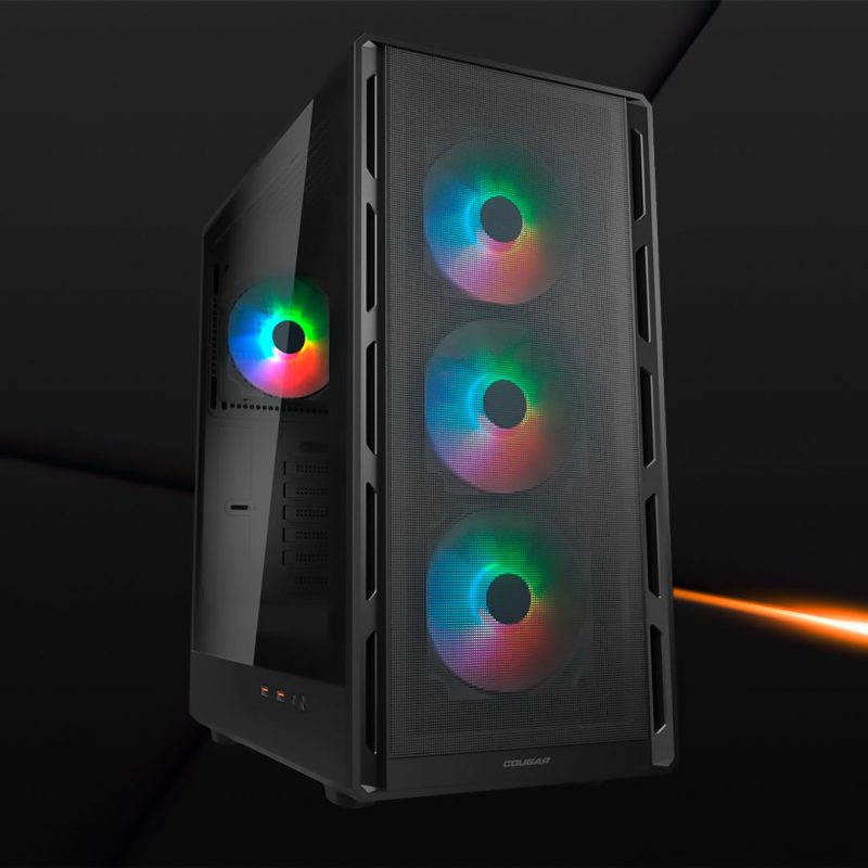 COUGAR AIRFACE RGB PURE Negro