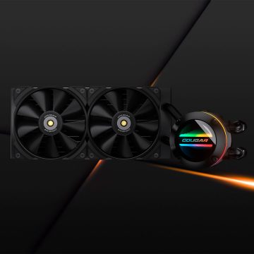 COUGAR POSEIDON GT ARGB 240mm Negro