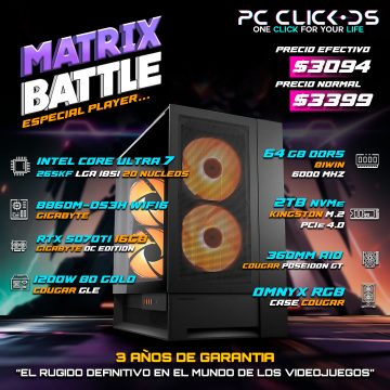 BATTLE MATRIX PC 28
