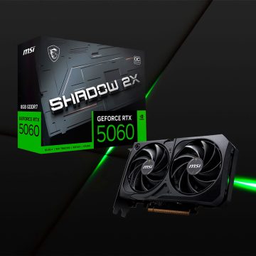 MSI GeForce RTX™ 5060 8GB SHADOW 2X OC