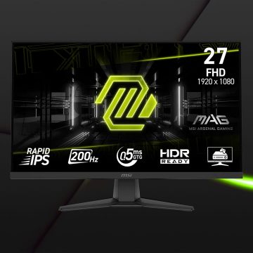 MONITOR MSI MAG 272F PLANO 27″ PANEL IPS FHD 200Hz