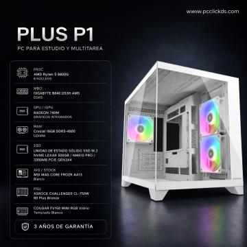 PC CLICK DS PLUS P1 – Estudio avanzado y multitarea fluida