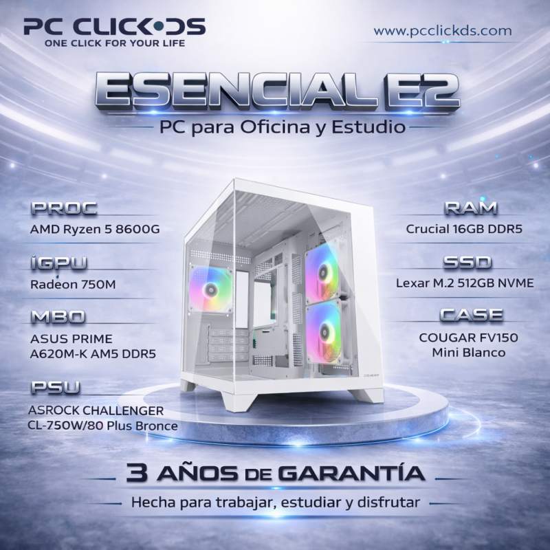 Pc. Click Pc En Ecuador | PC CLICK DS ESENCIAL E2 โ Oficina Y Estudio Con Mejor ...