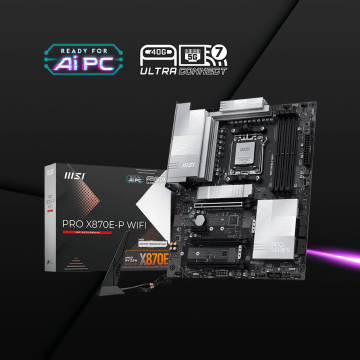 MSI PRO X870E-P WIFI 7 AM5 DDR5 ATX
