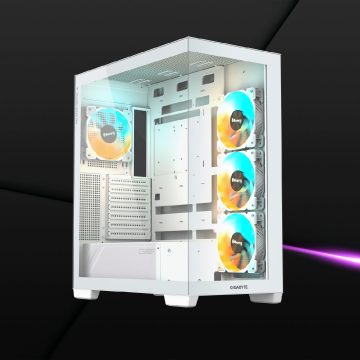 CASE GIGABYTE GB-C500P ST WHITE RGB