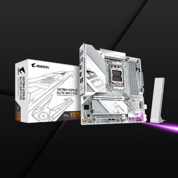 GIGABYTE X870M AORUS ELITE ICE WIFI7 mATX