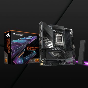 GIGABYTE X870M AORUS ELITE WIFI 7 mATX