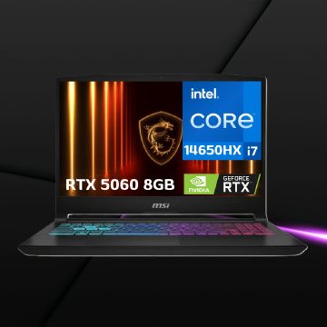 MSI KATANA 15HX B14WFK 15.6" i7 14650HX 16GB DDR5 RTX 5060 8GB 512TB SSD QHD (2560×1600) 165Hz
