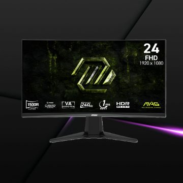 MONITOR MSI MAG 245C X24 240HZ CURVO 24" FHD 1MS VA