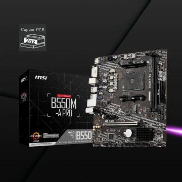 MSI B550M-A PRO AM4 DDR4