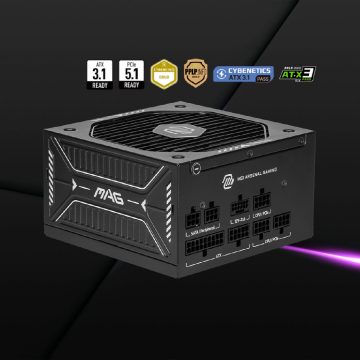 MSI A750GLS 750W 80+ GOLD FULL MODULAR PCIE5