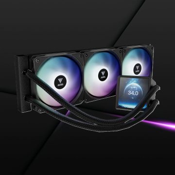 GAMDIAS AURA GL LCD IPS 4" RGB 360mm