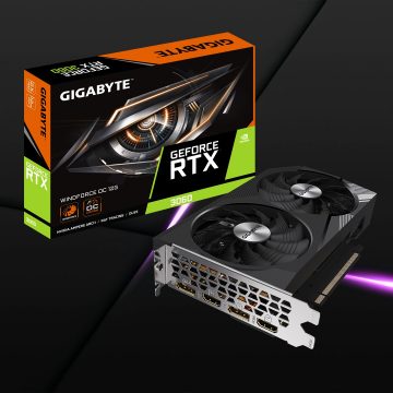 GIGABYTE RTX 3060 WINDFORCE 12GB OC 12GB GDDR6X
