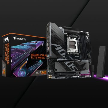 GIGABYTE B840M AORUS ELITE WIFI 6E AM5 MATX