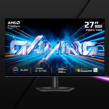 MONITOR GIGABYTE GO27Q24G 27" WOLED 2560x1440 240HZ 0.03ms
