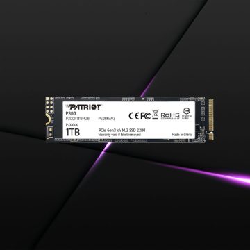 SSD Patriot P300 1TB M.2 NVMe PCIe Gen 3.0 x