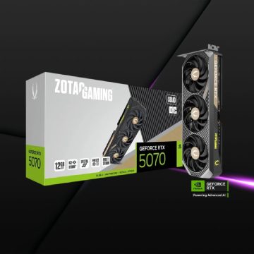 Zotac Gaming GeForce RTX 5070 Solid OC 12GB