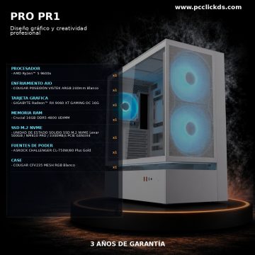 PC CLICK DS PRO PR1 – Diseño gráfico y creatividad profesional